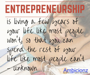 Entrepreneurship Quote - Unknown